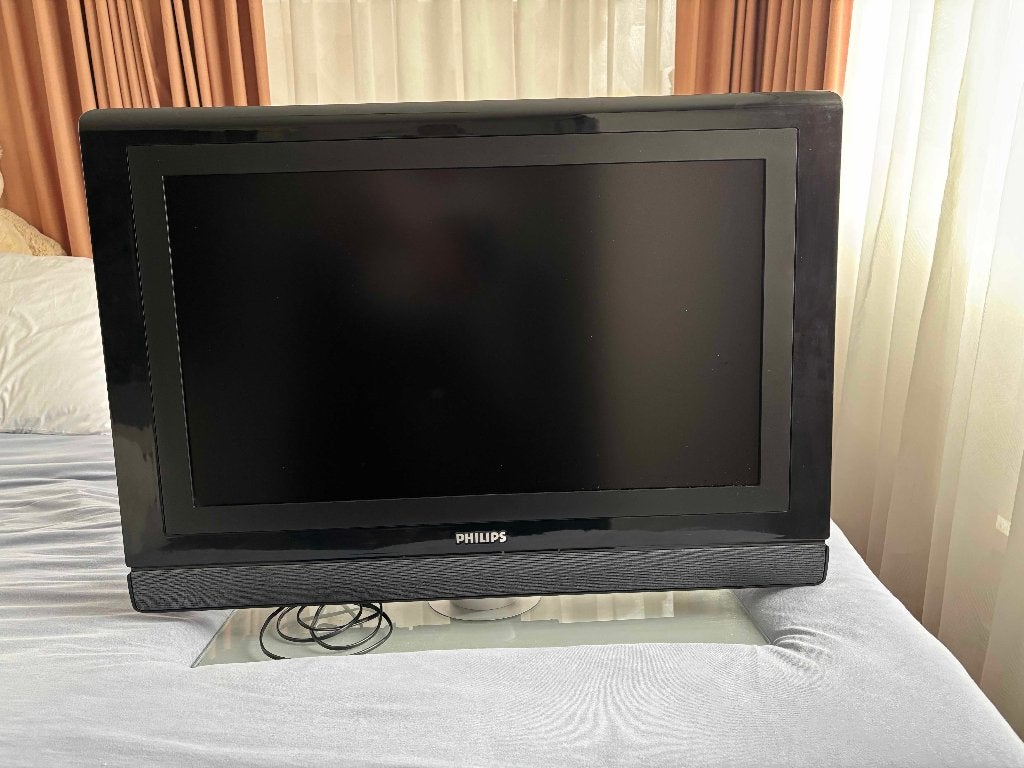 Philips ambi light LCD tv 32 inch (81cm), Ophalen, Philips, Gebruikt, 50 Hz