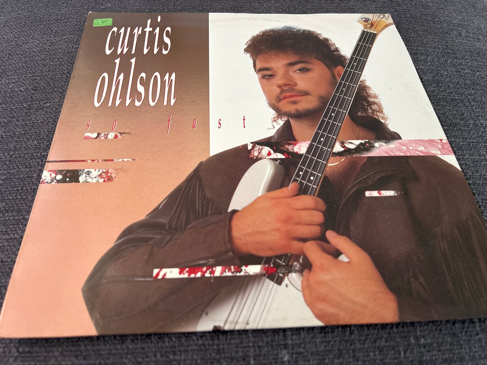 Elpee Curtis Ohlson - So Fast, LP, Gebruikt, Pop, Ophalen of Verzenden