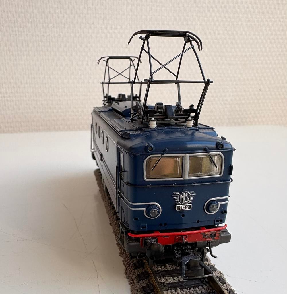 Roco NS 1152 blauw zonder doos. NS 1100, Hobby en Vrije tijd, Modeltreinen | H0, Ophalen, Gebruikt, NS, Roco