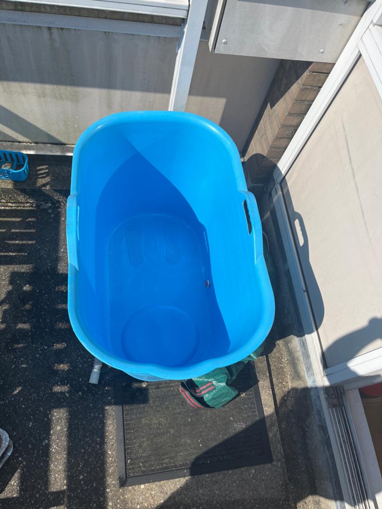 Flexibele Badkuip / IJskoud Bad - Geschikt voor 1 persoon, Ophalen, Gebruikt, Met bad