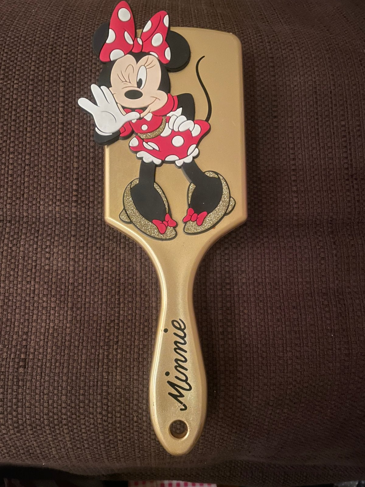 Minnie Mouse Disney haarborstel, Sieraden, Tassen en Uiterlijk, Uiterlijk | Haarverzorging, Zo goed als nieuw, Kam of Borstel