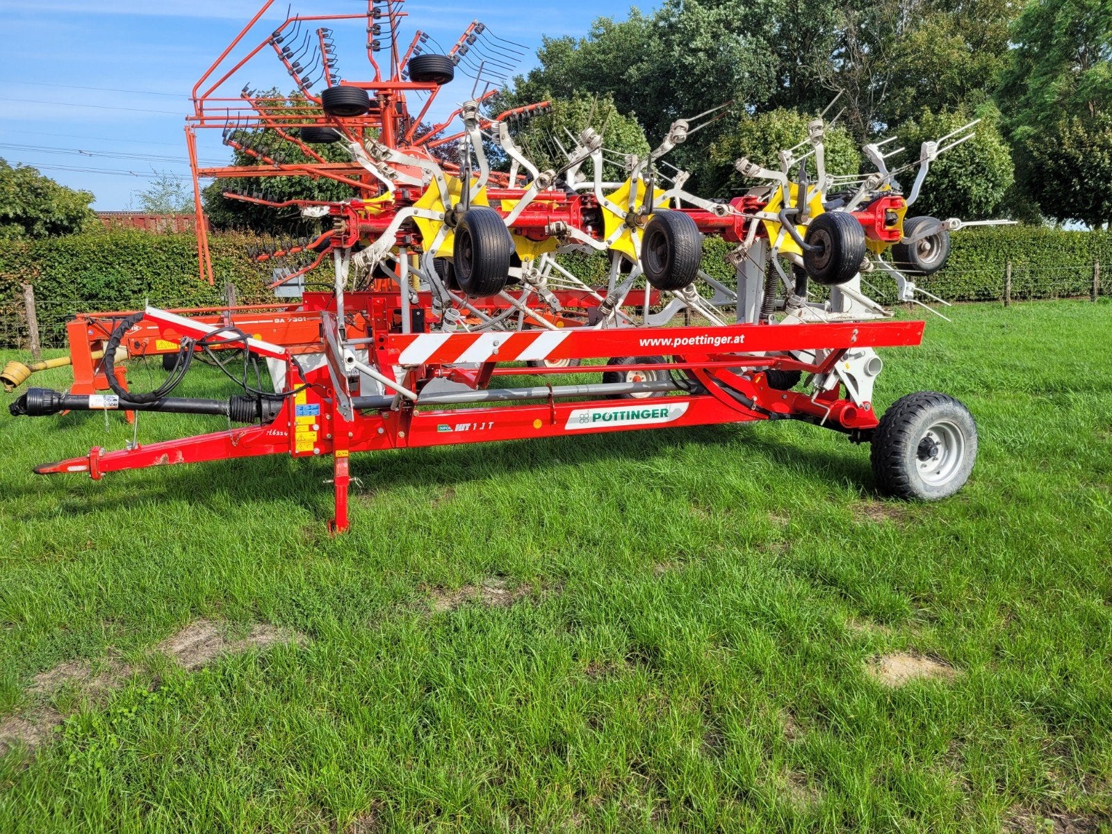 Pottinger schudder 10.11 t, Ophalen, Weidebouw