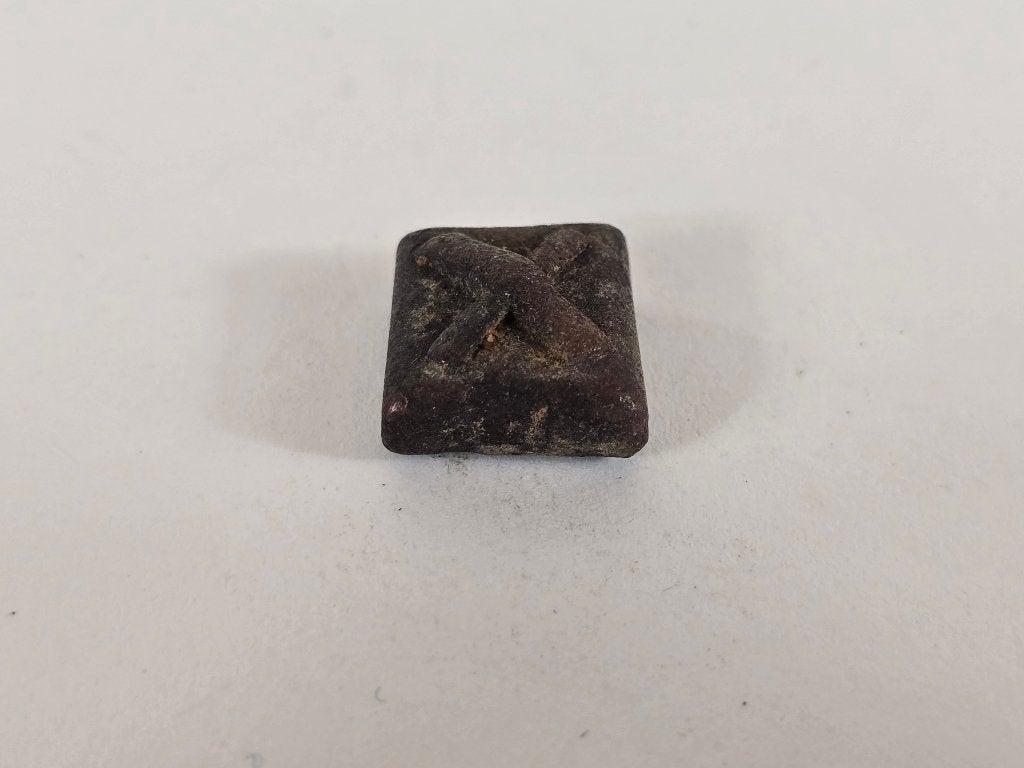 Goudgewicht #30, messing of brons, Akan, Ghana, 18e 19e eeuw, Ophalen of Verzenden