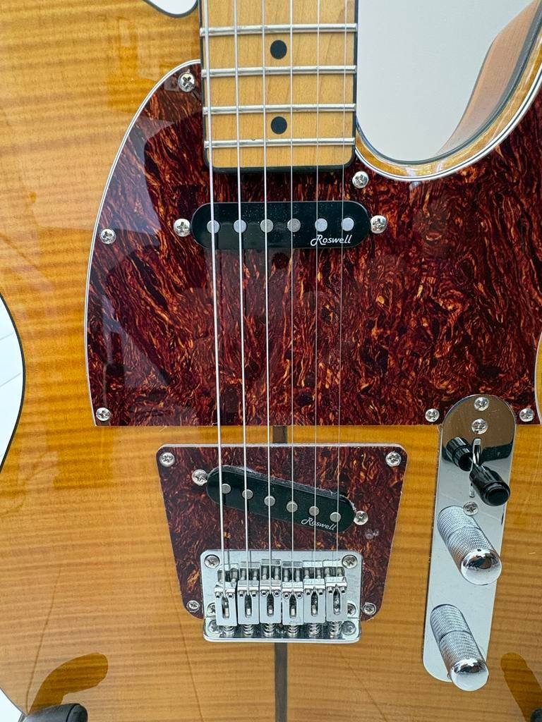 Harley Benton Telecaster - Prince-stijl - Zo goed als nieuw, Ophalen, Zo goed als nieuw, Solid body, Overige merken