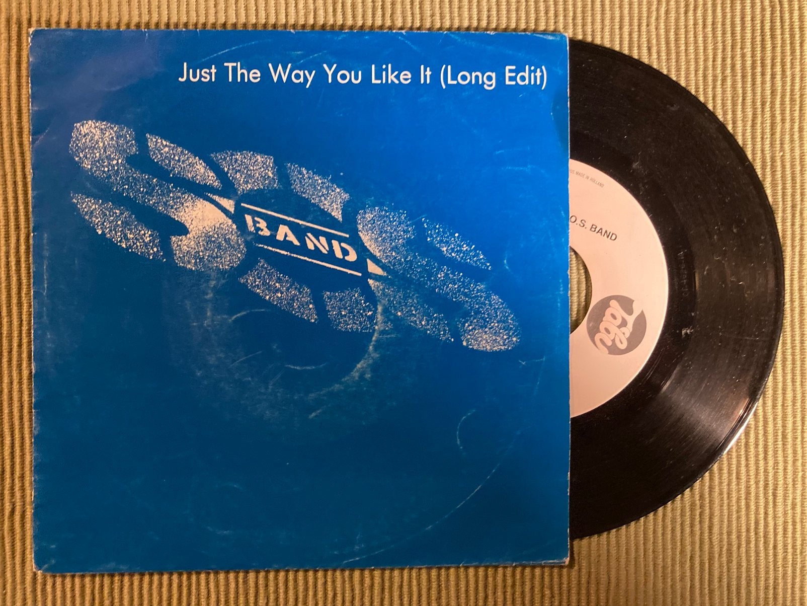 Vinyl single SOS band - Just the way you like it, Gebruikt, 7 inch, Ophalen of Verzenden, Dance en House