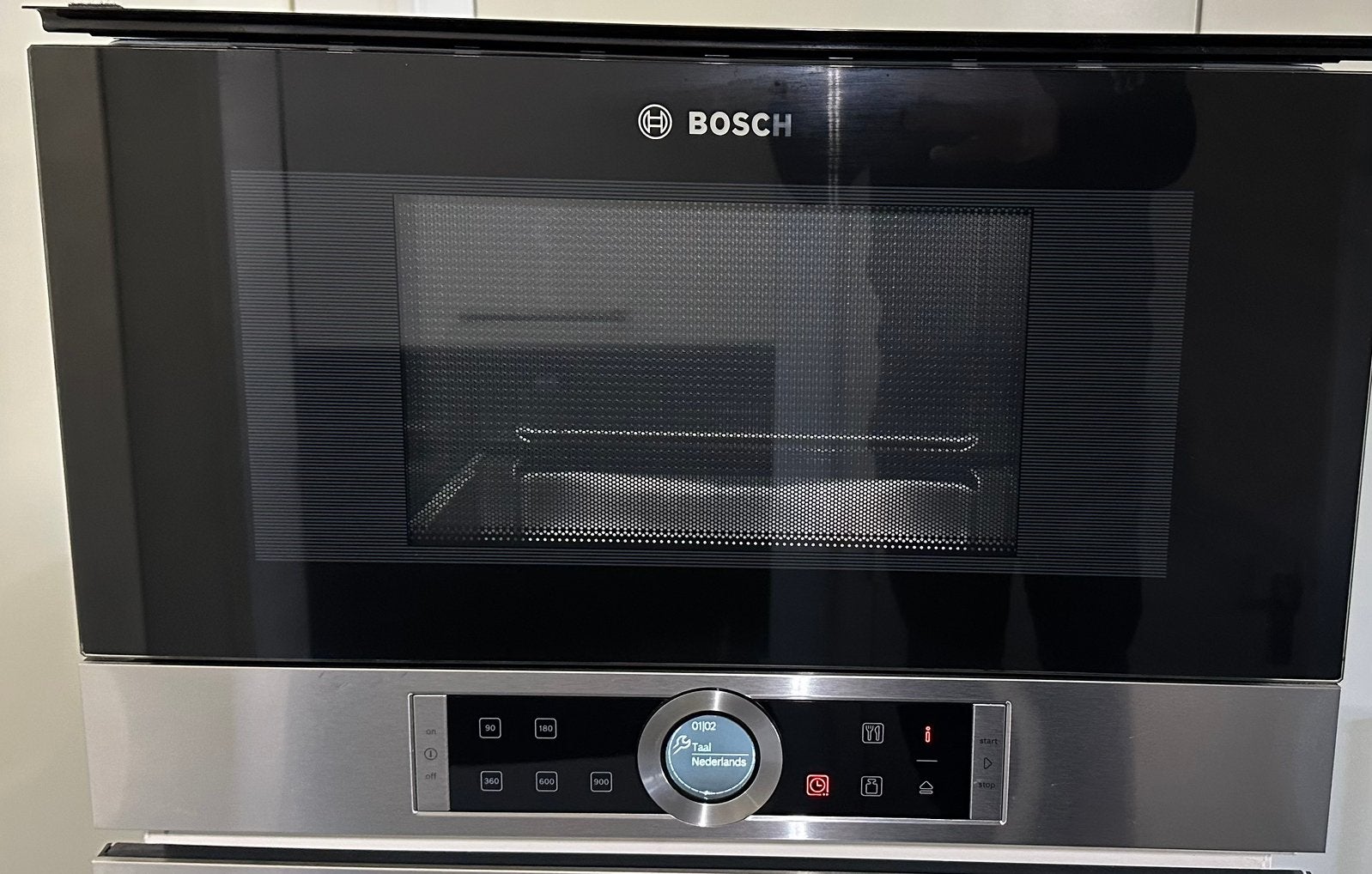 Bosch inbouw magnetron BFL634GS1 900 W ( ZGAN), Witgoed en Apparatuur, Minder dan 45 cm, Ophalen of Verzenden, Inbouw, Magnetron