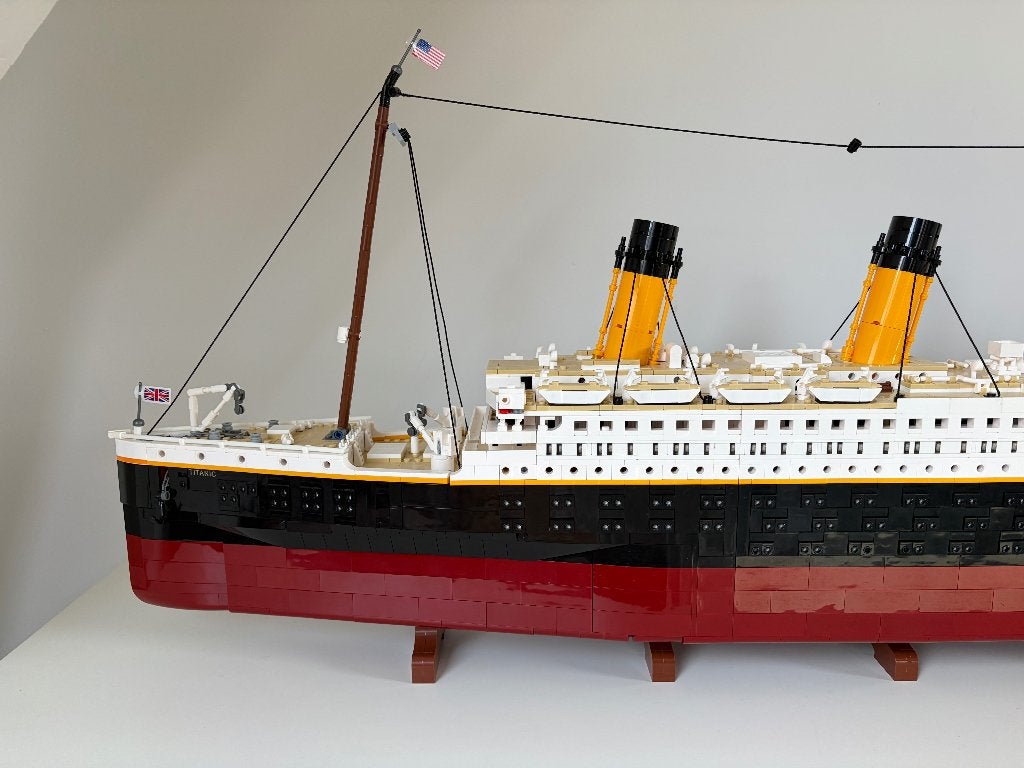 Foto 4 van Titanic Model bouwblokken 9090 stuks