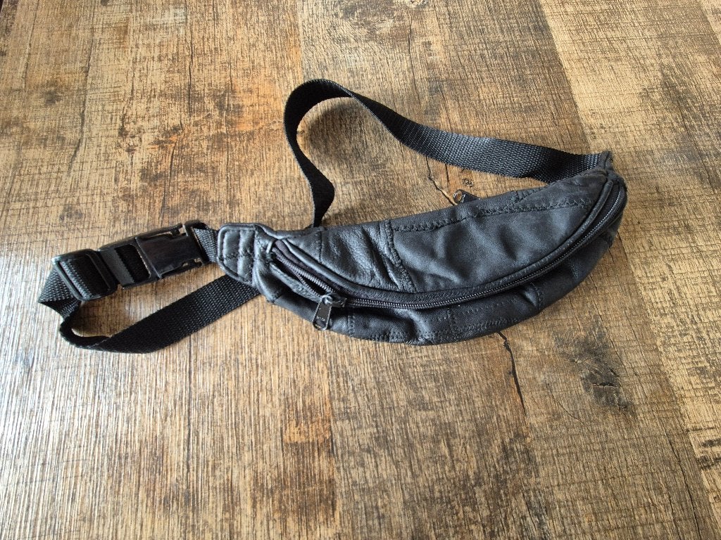 Heuptasje van nepleer, Ophalen of Verzenden, Zo goed als nieuw, 30 cm of meer, Minder dan 35 cm