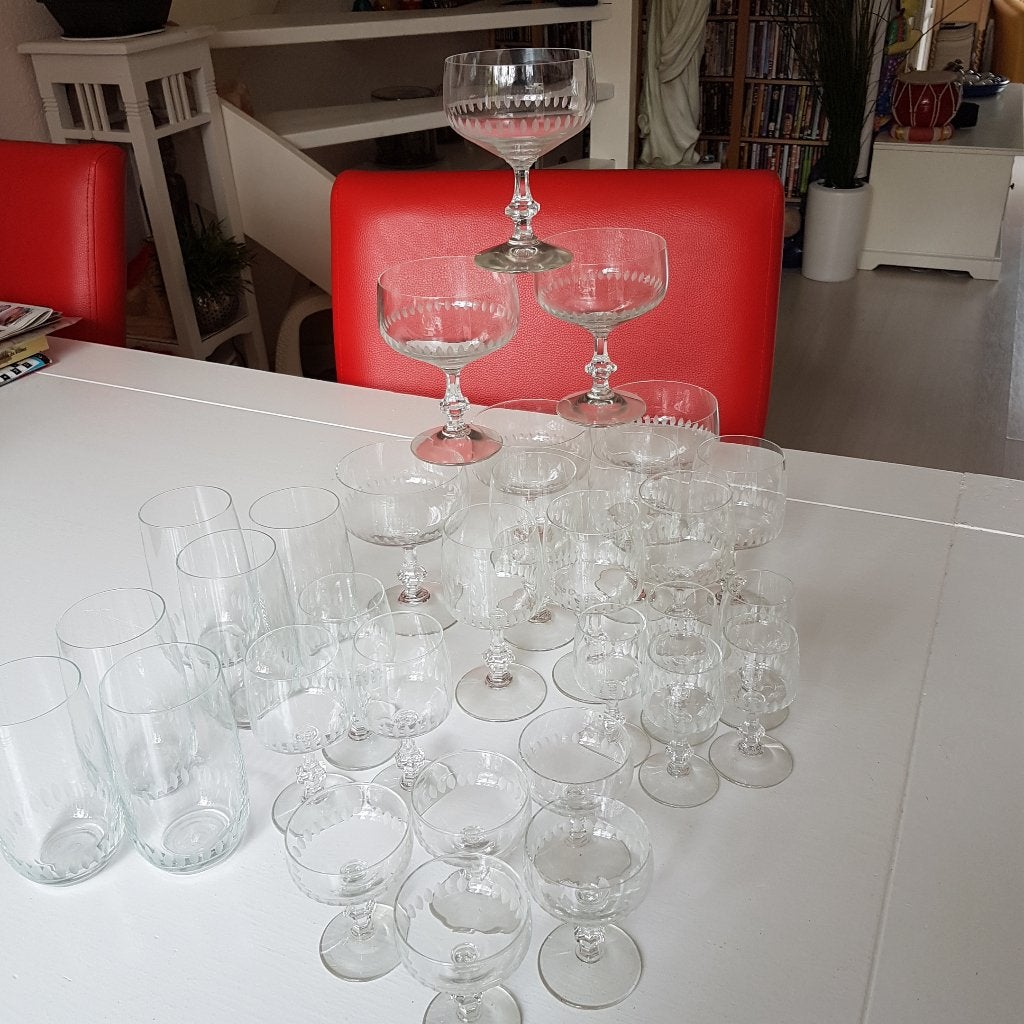 glas servies, Ophalen, Glas of Glazen, Gebruikt, Overige merken