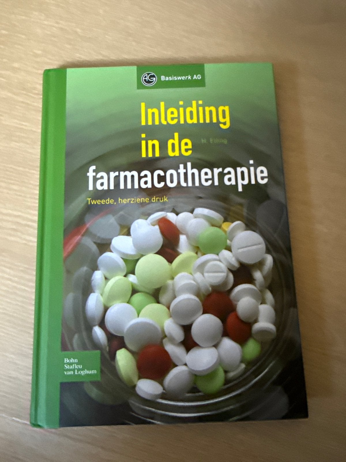 Inleiding in de farmacotherapie - Tweede, herziene druk, Boeken, Ophalen of Verzenden, Beta, Zo goed als nieuw, MBO