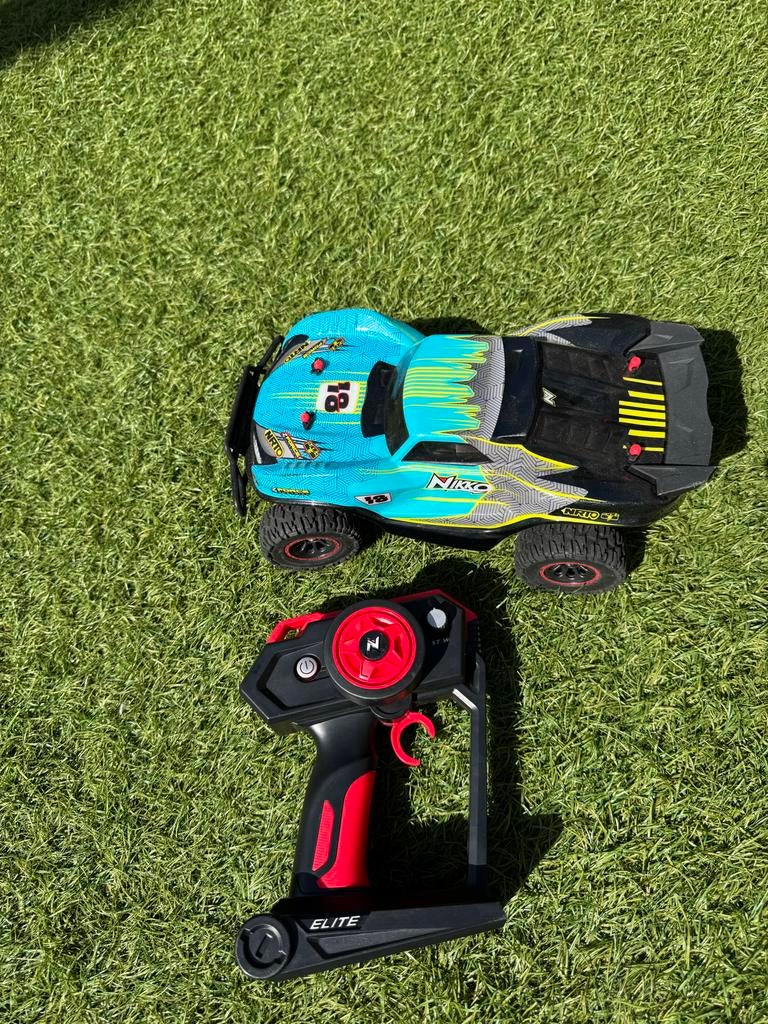 Nikko Bestuurbare Auto - Compleet en Oplaadbaar, Elektro, Gebruikt, Auto offroad, Ophalen of Verzenden
