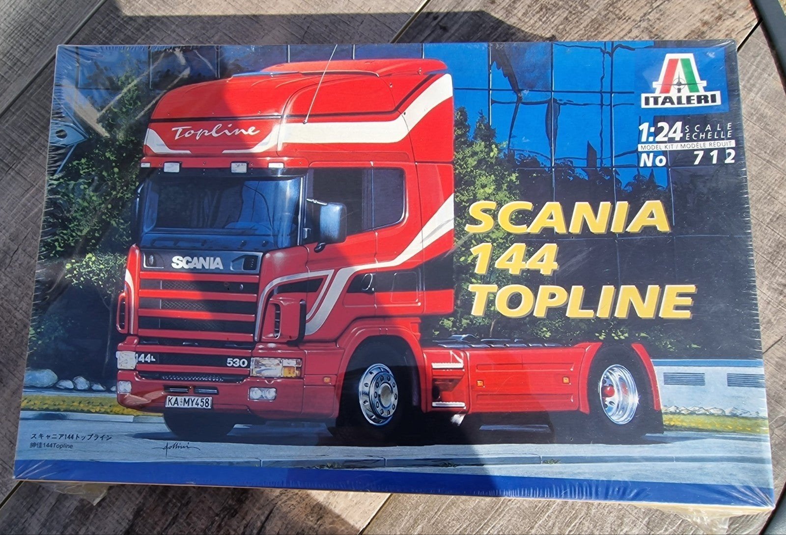 Italeri Scania 144 Topline Modelbouw Truck 1:24, Ophalen, Italeri, 1:32 tot 1:50, Nieuw