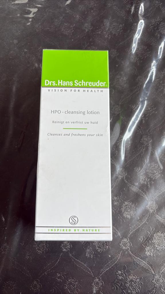 Drs. Hans Schreuder HPO Cleansing Lotion, Ophalen of Verzenden, Zo goed als nieuw, Gehele gezicht, Reiniging