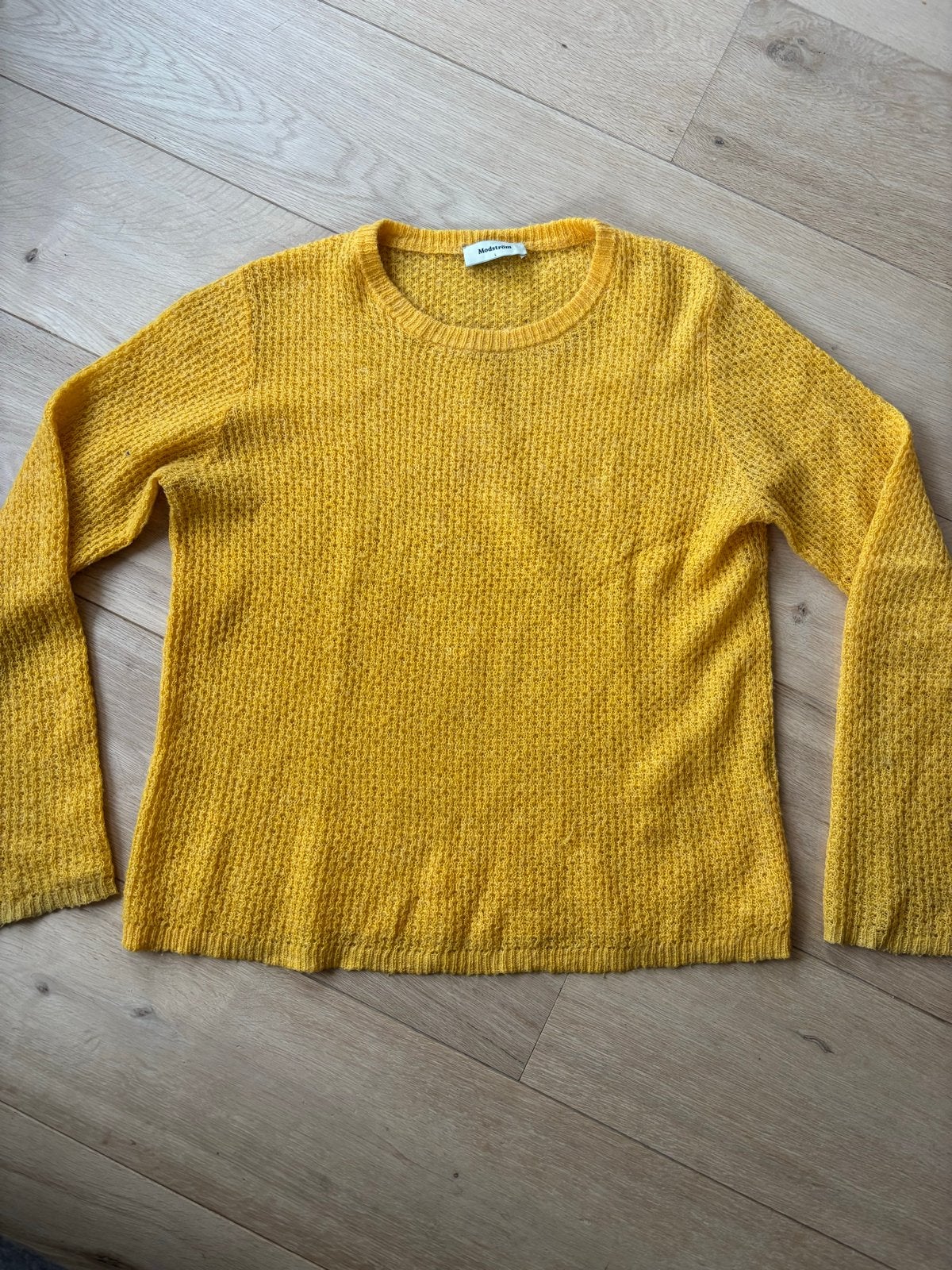 Trui - maat L - merk Mödstrom, Kleding | Dames, Ophalen of Verzenden, Gedragen, Maat 42/44 (L), Geel