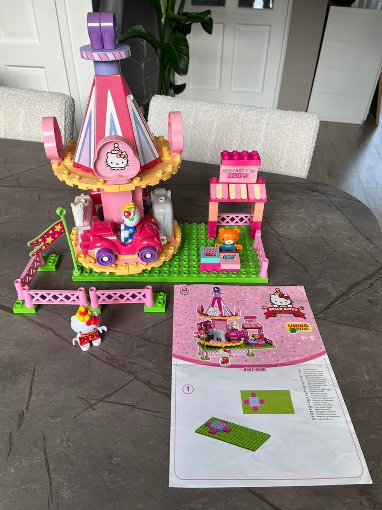 Hello Kitty fun park (merk is Unico plus), Ophalen of Verzenden, Zo goed als nieuw