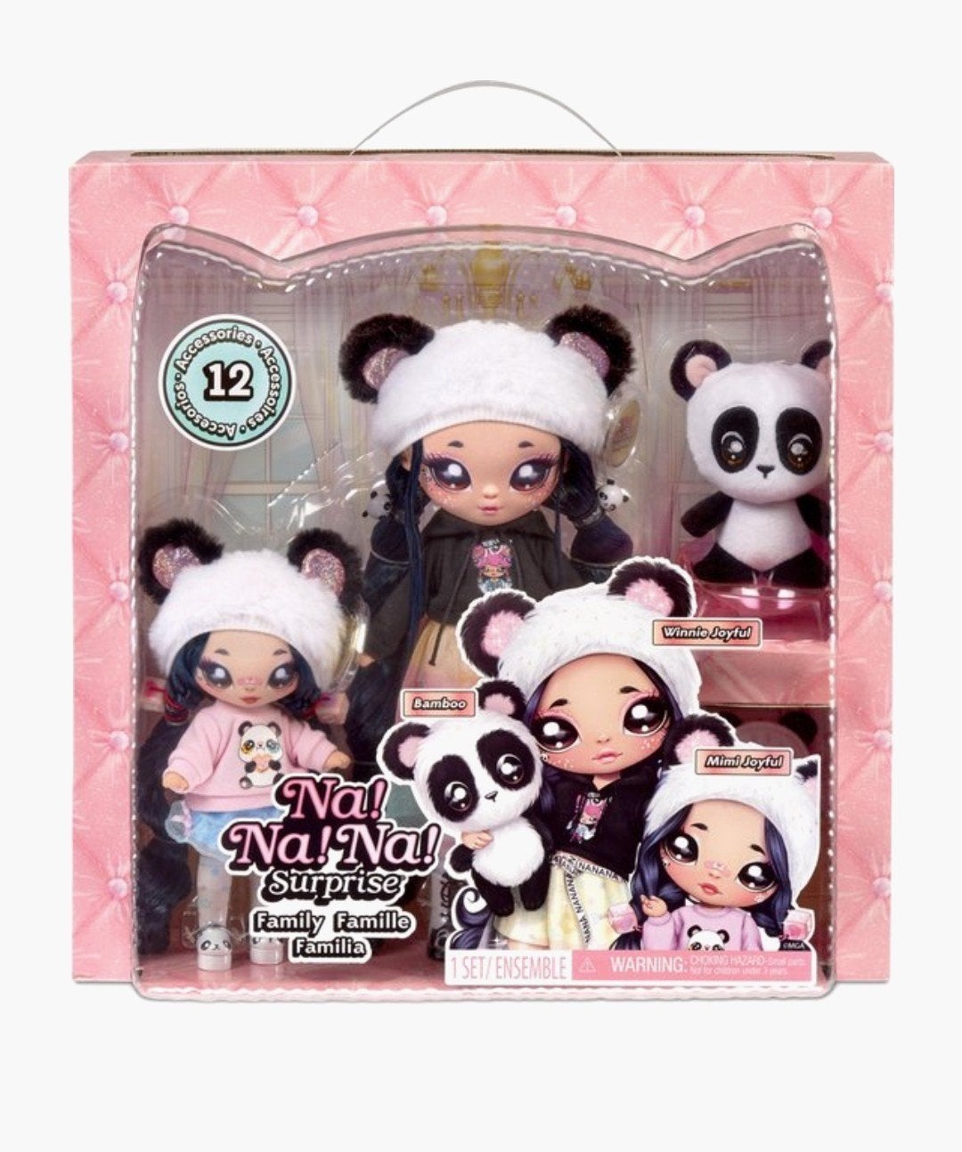 Na! Na! Na! Surprise Familie Panda Poppen Set, Ophalen of Verzenden