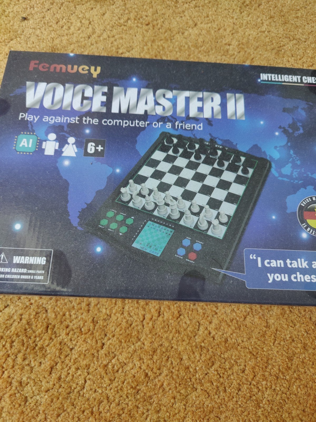 Voice Master II Intelligent Schaakcomputer schaken leren, Ophalen of Verzenden, Zo goed als nieuw, Jongen of Meisje