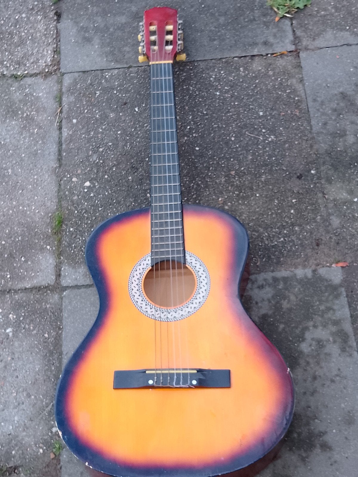 Gomez Vintage Sunburst  Gitaar, Muziek en Instrumenten, Ophalen, Gebruikt, Klassieke of Spaanse gitaar
