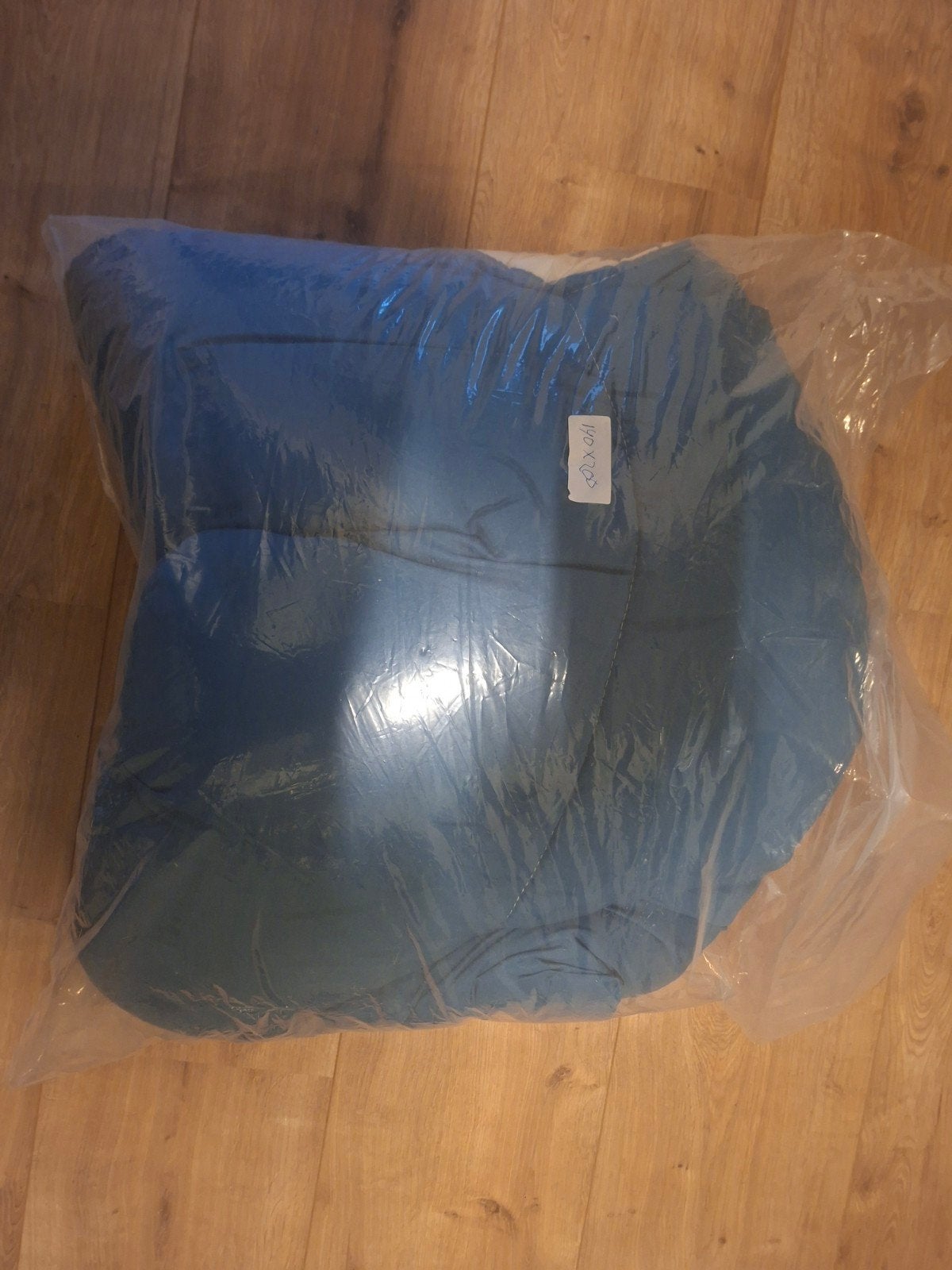 nieuw Blauw dekbedovertrek 140x200, Eenpersoons, Blauw, Dekbedovertrek, Nieuw