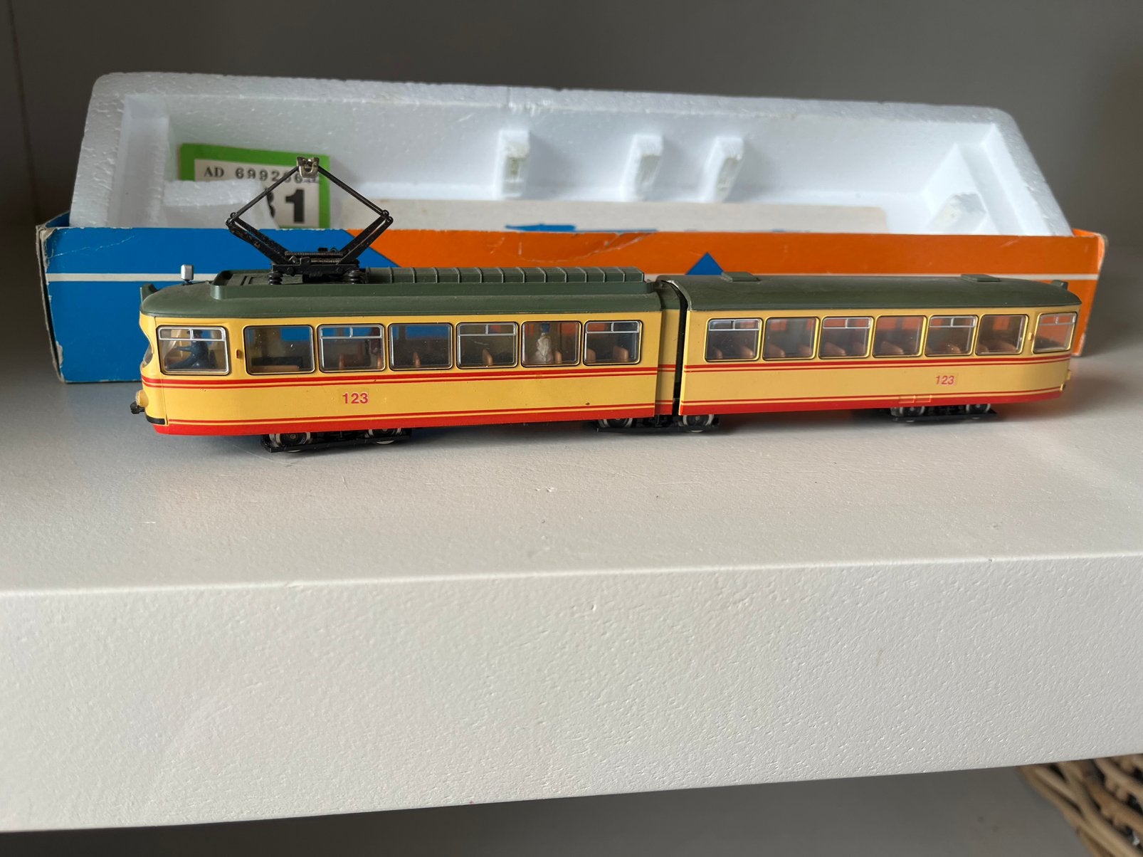 Roco tram gelijkstroom ovp H0, Hobby en Vrije tijd, Ophalen of Verzenden, Zo goed als nieuw, Roco, Analoog
