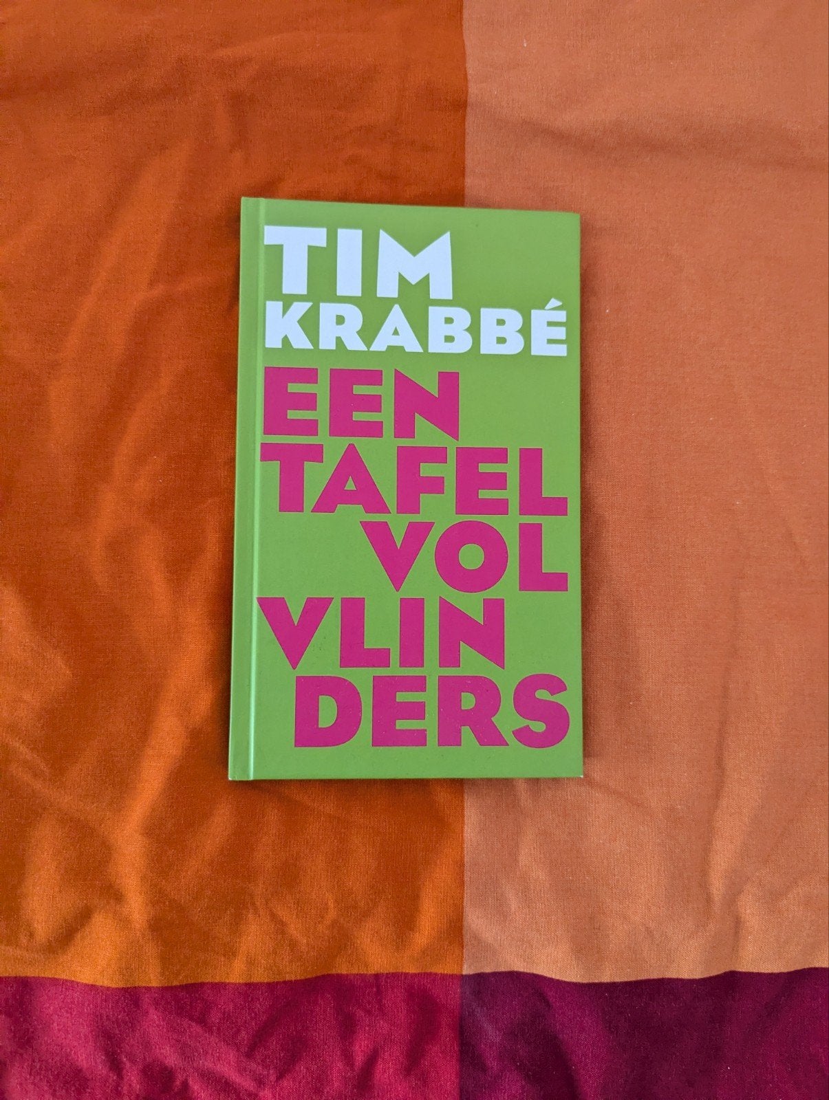 Tim Krabbé - Een Tafel Vol Vlinders, Ophalen of Verzenden, Gelezen, Tim Krabbé, Nederland