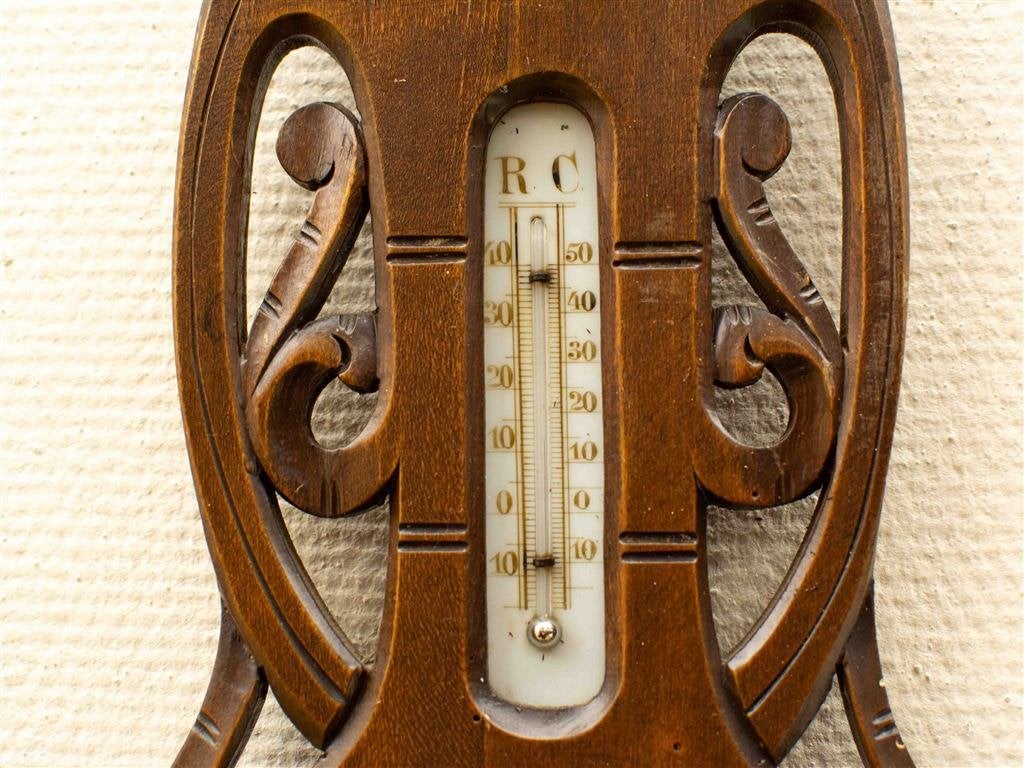 Barometer 37715, Ophalen of Verzenden, Gebruikt, Glas