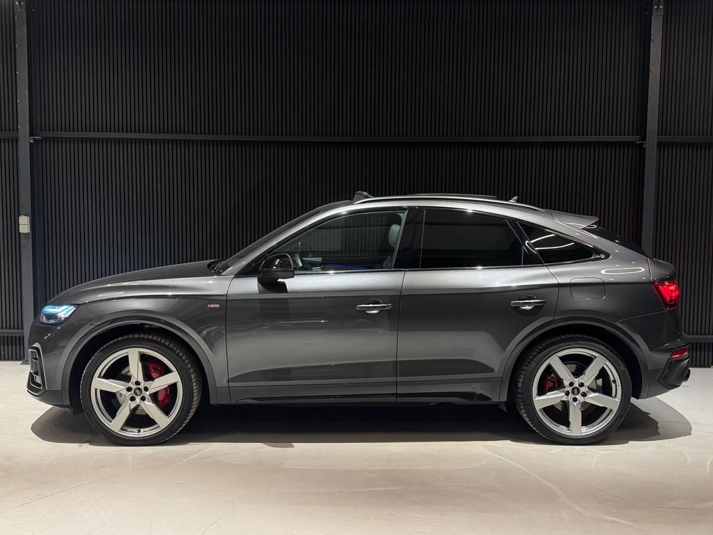 Audi Q5 Sportback 55 TFSIe Competition S Line Luchtvering, Adaptive Cruise Control, Gebruikt, Euro 6, 4 cilinders