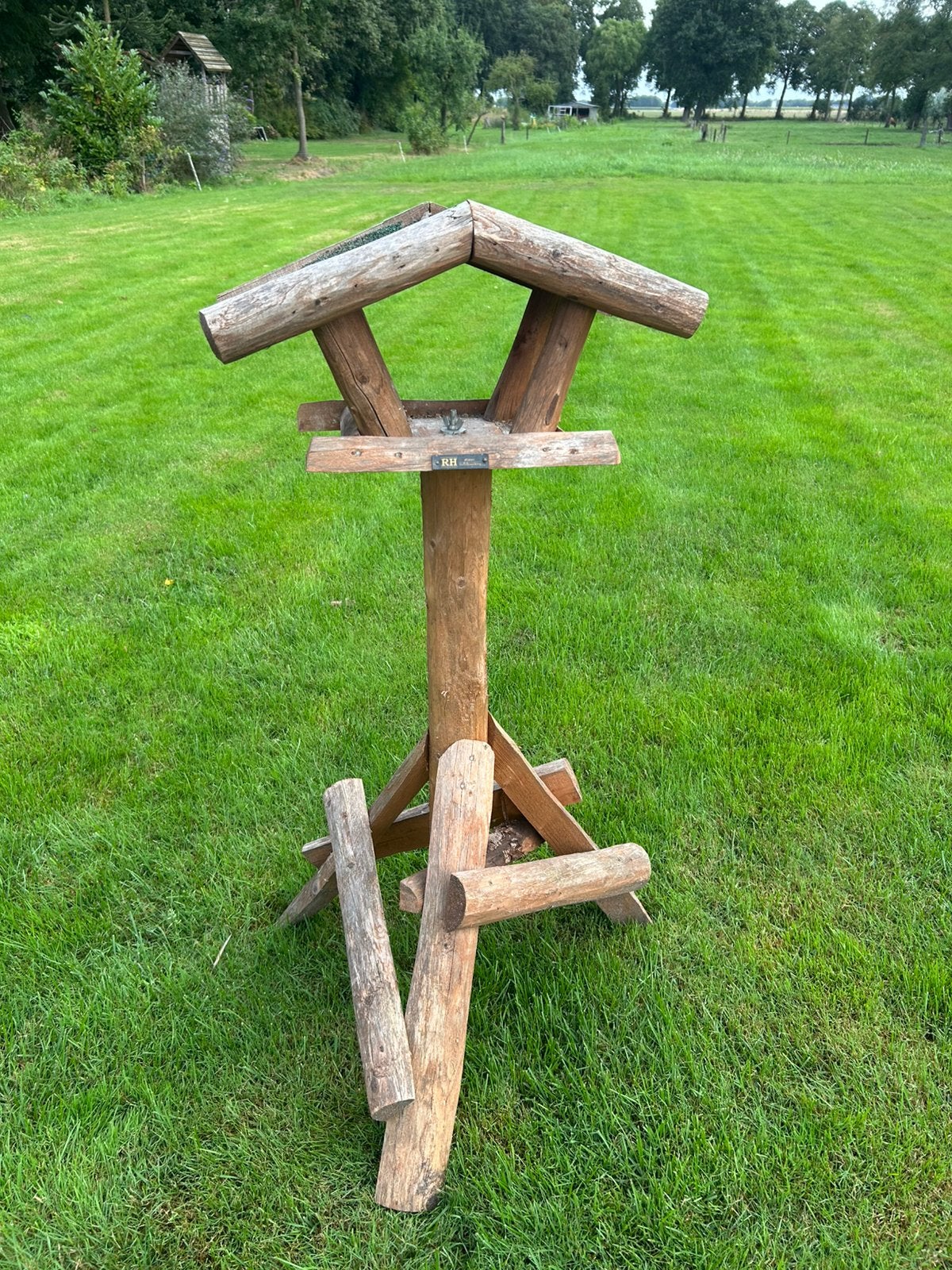 Vogel voederhuisje, Ophalen, Gebruikt