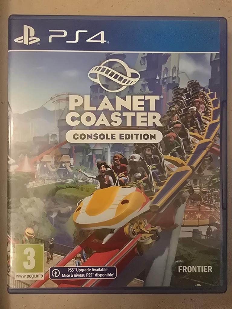 Planet Coaster Console Edition PS4 (ook PS5 upgrade), Online, 1 speler, Ophalen of Verzenden, Zo goed als nieuw