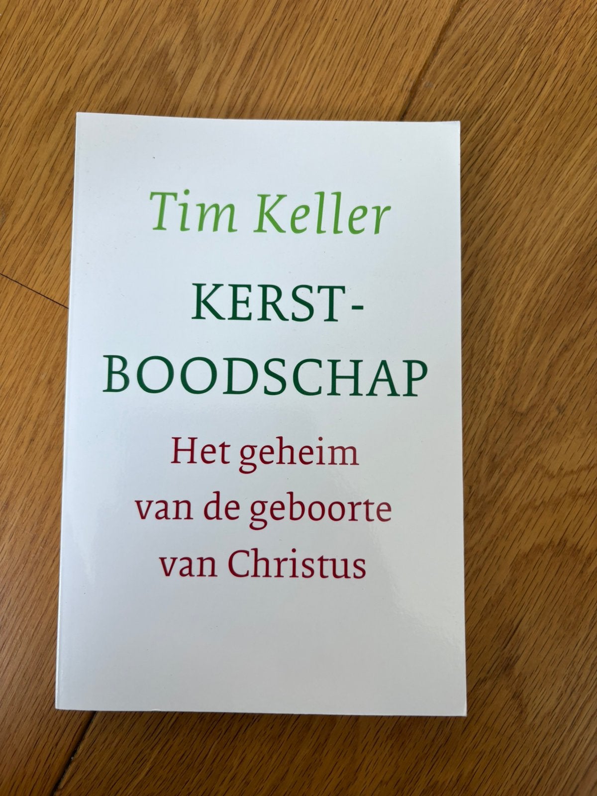Tim Keller - Kerstboodschap, Ophalen of Verzenden, Zo goed als nieuw, Tim Keller