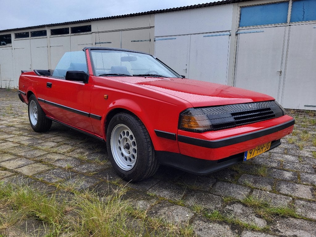 Toyota Celica GT Cabrio 1985, Auto's, Achterwielaandrijving, Cabriolet, 1600 cc, Handgeschakeld