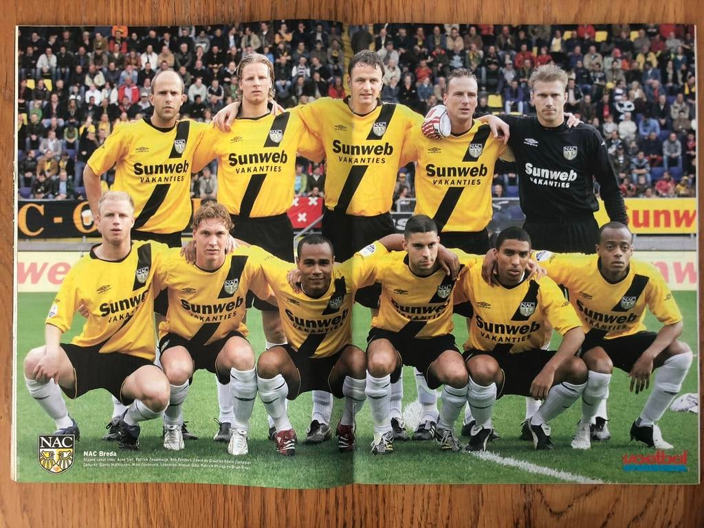 Mooie poster NAC Breda seizoen 2006/2007 - VI, Ophalen of Verzenden, Zo goed als nieuw, NAC Breda, Poster, Plaatje of Sticker