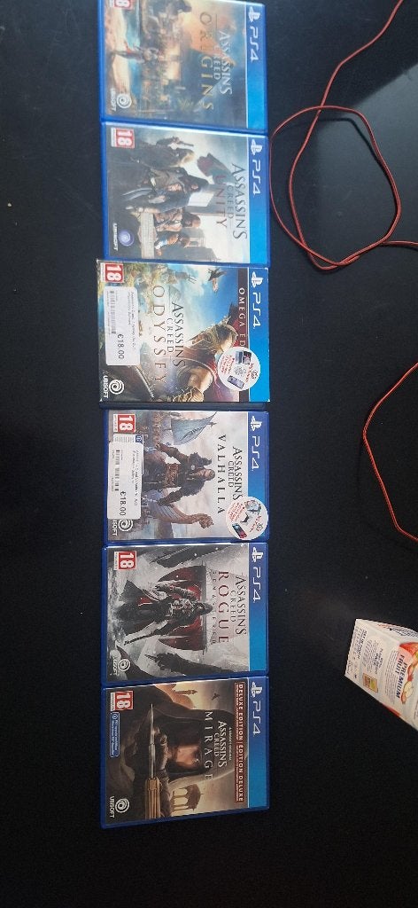 Assasins creed ps4 collectie, Avontuur en Actie, Vanaf 18 jaar, 1 speler, Eén computer