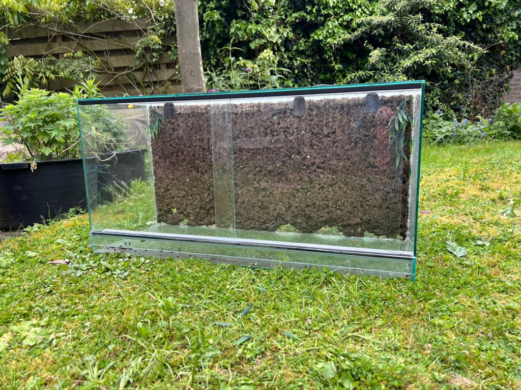 Terrarium, Dieren en Toebehoren, Ophalen, Gebruikt, Terrarium of Paludarium