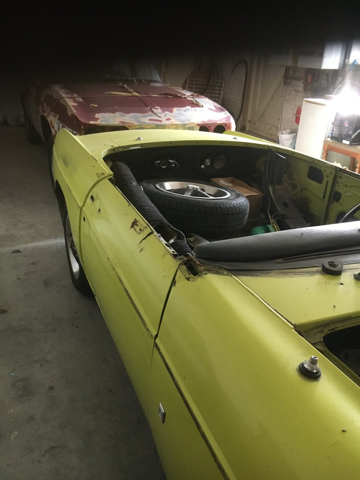 MG *b*b 1.8 USA Tourner 1974 Geel, Auto's, MG, B, Achterwielaandrijving, Zwart, 4 cilinders