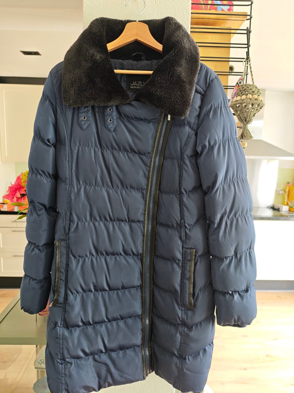 winterjas dames maat 36, Kleding | Dames, Ophalen, Zo goed als nieuw, Maat 36 (S), Zwart
