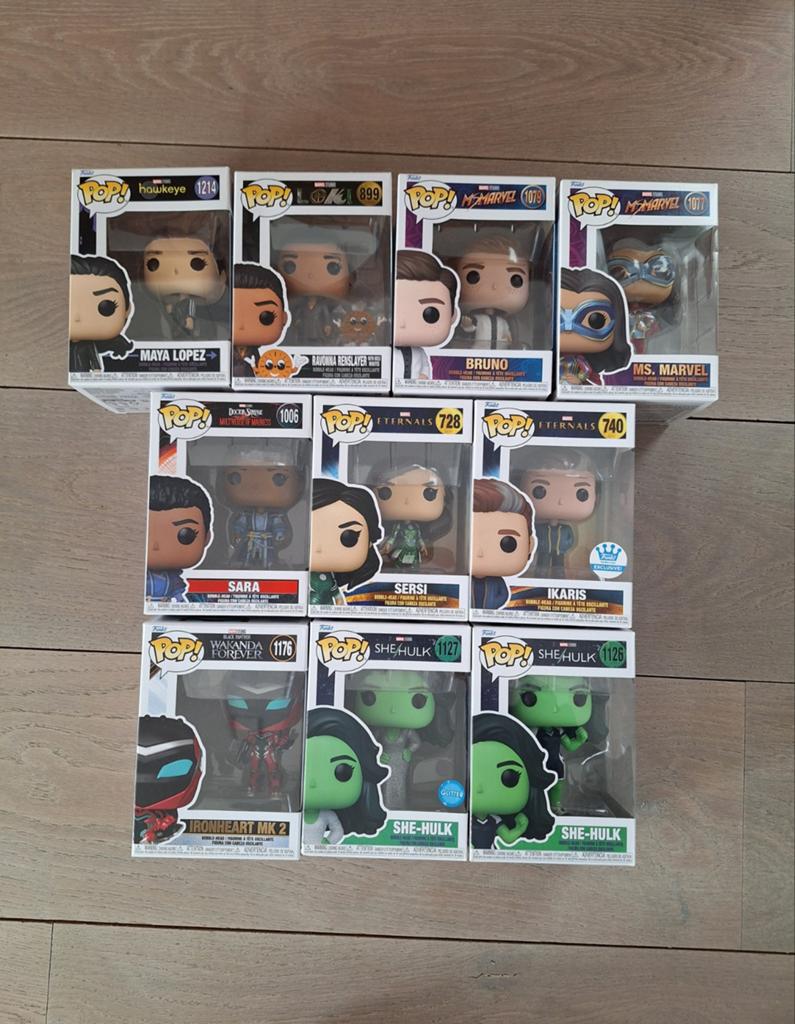 Marvel funko pops!, Ophalen of Verzenden, Zo goed als nieuw