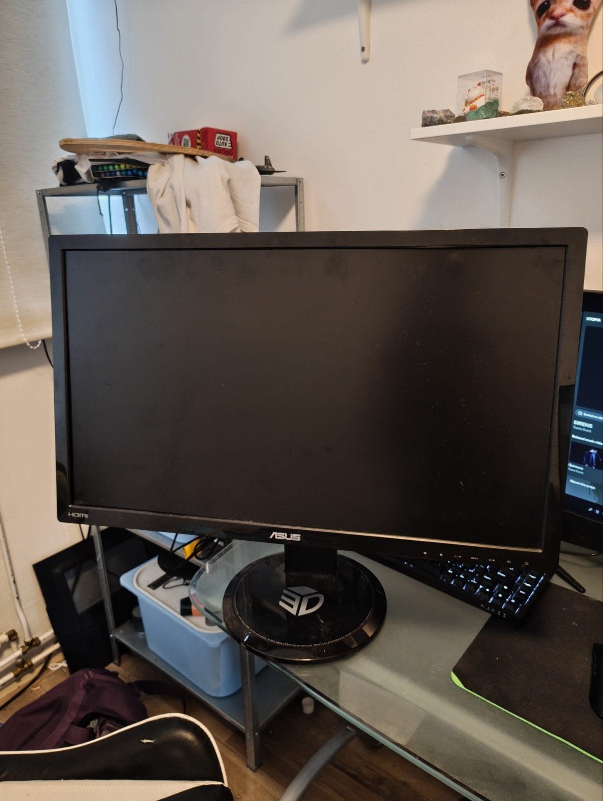ASUS 27 Inch 144Hz Full HD Gaming Monitor, Computers en Software, Monitoren, Gebruikt, 101 t/m 150 Hz, ASUS, Full HD