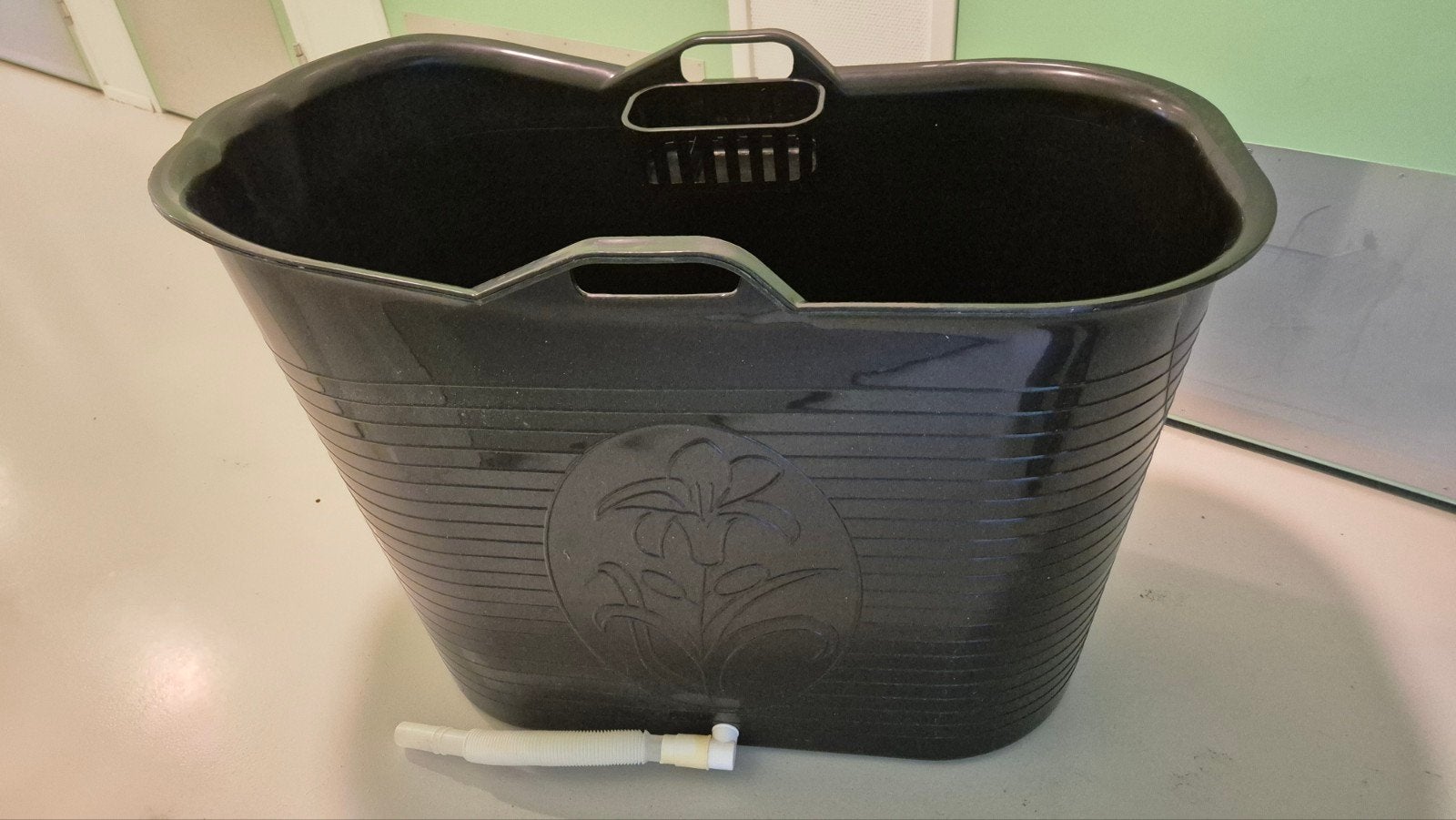 Kunststof bad / bath bucket XL, Ophalen, Gebruikt, Zwart
