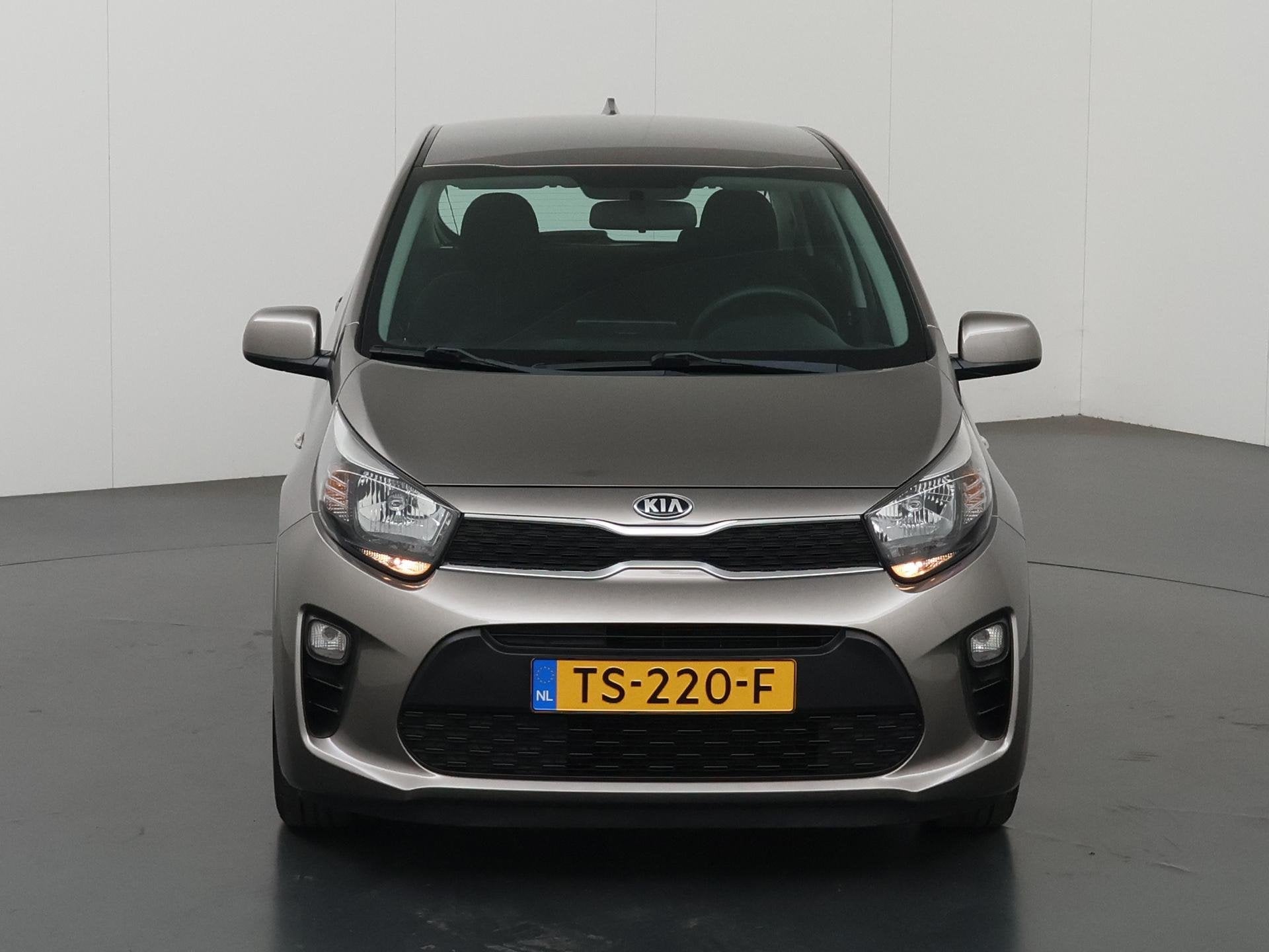 Kia Picanto 1.0 CVVT ComfortPlusLine Navigator Airco | Navig, Auto's, Voorwielaandrijving, Start-stop-systeem, Stof, Gebruikt