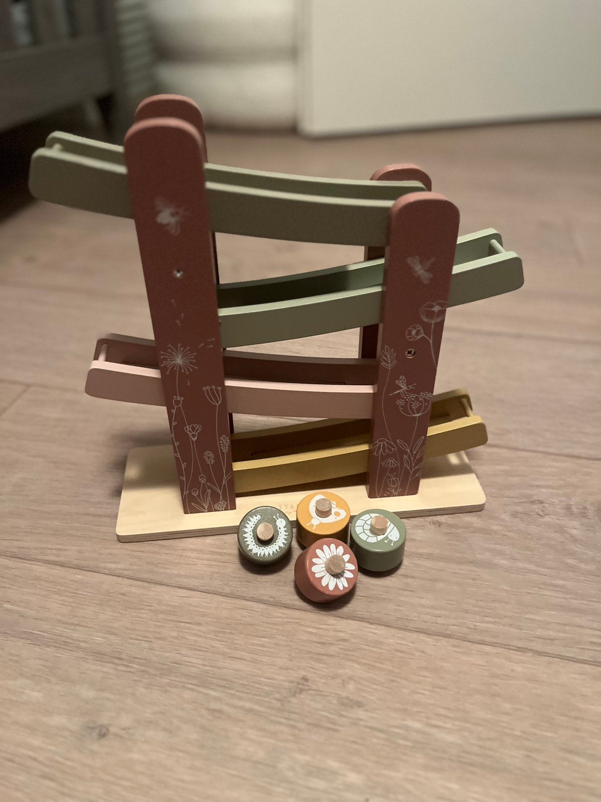 Little Dutch rollerbaan flowers zgan, Ophalen, Zo goed als nieuw