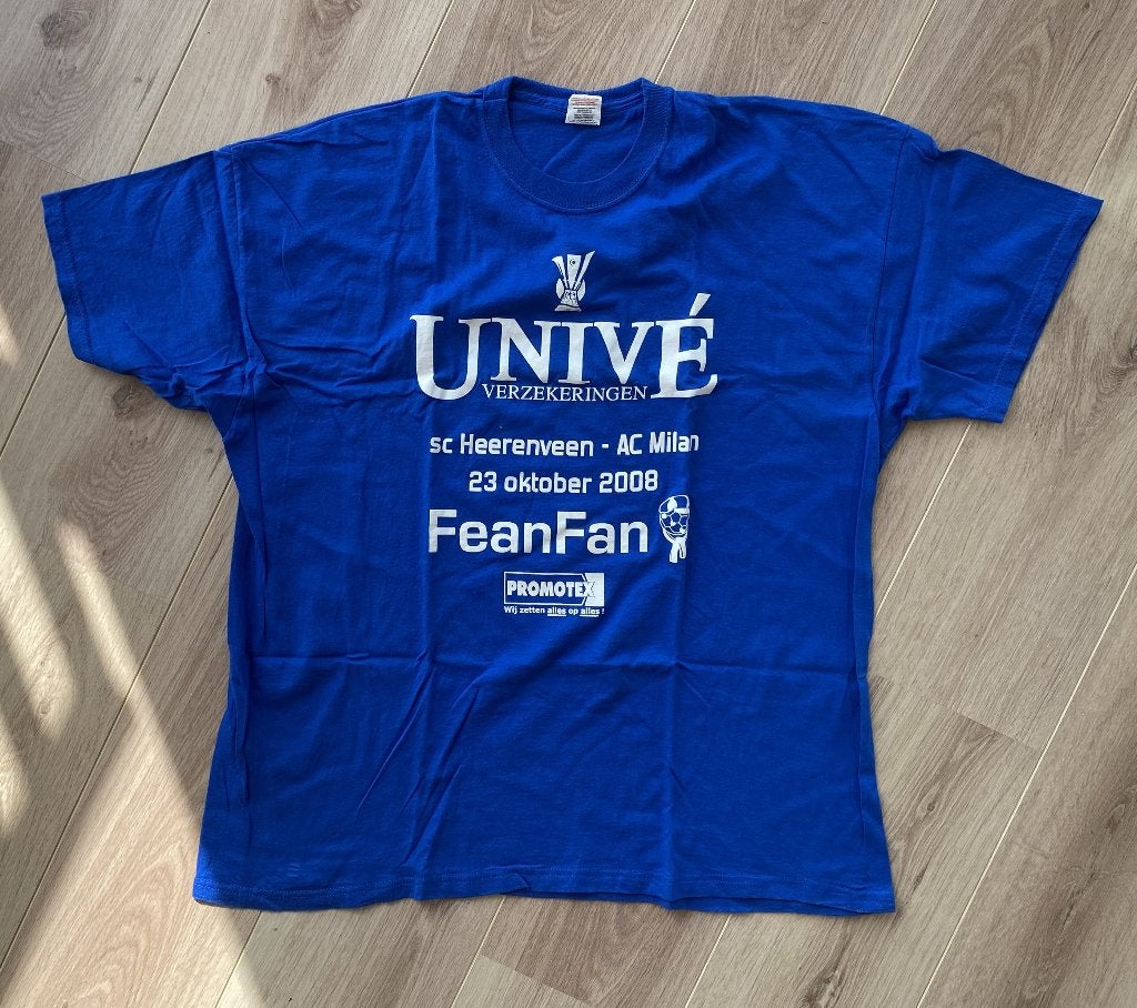 Voetbalshirt sc Heerenveen - AC Milan, Ophalen of Verzenden, Nieuw, Overige binnenlandse clubs, Shirt