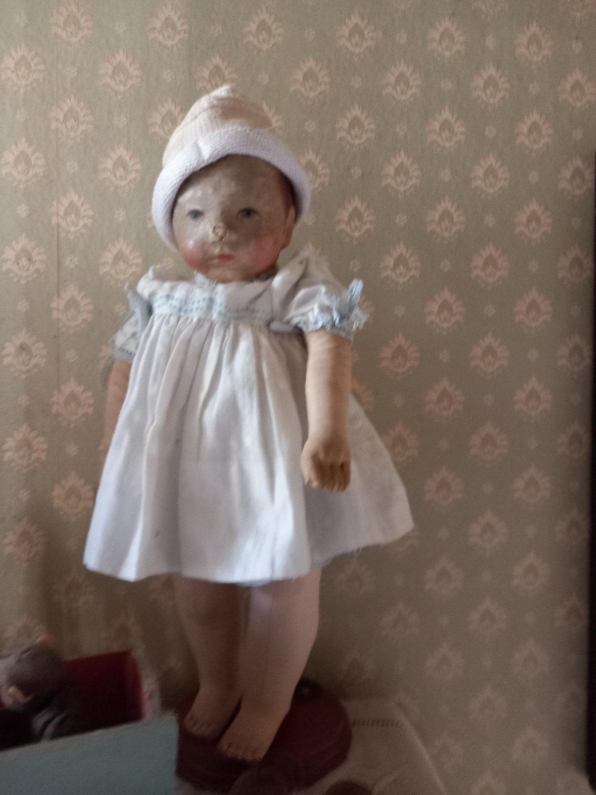 Antieke. Kathe. Kruse pop, Ophalen of Verzenden