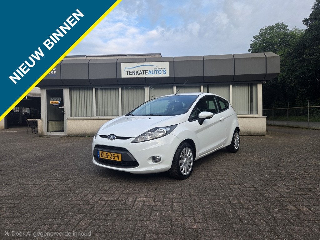 Ford Fiesta 1.25 Limited Airco Centrale vergrendeling, Voorwielaandrijving, Euro 5, Stof, Gebruikt