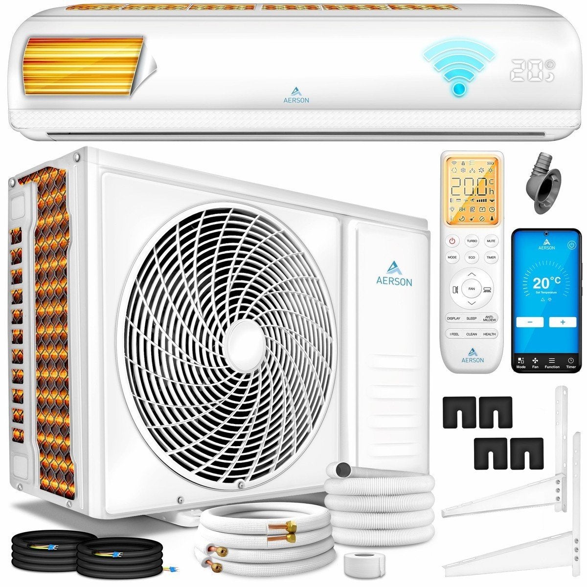 aerson buitenunit airco - 18000 btu - 5.3 kw - nieuw, Ophalen, Pruisische veldweg 220, Info@redealer.nl, Nieuw