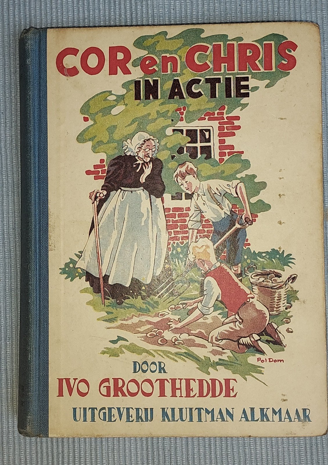 Jeugdboek: Cor en Chris in actie (1949) - Ivo Groothedde, Ophalen of Verzenden, Gelezen, Fictie algemeen