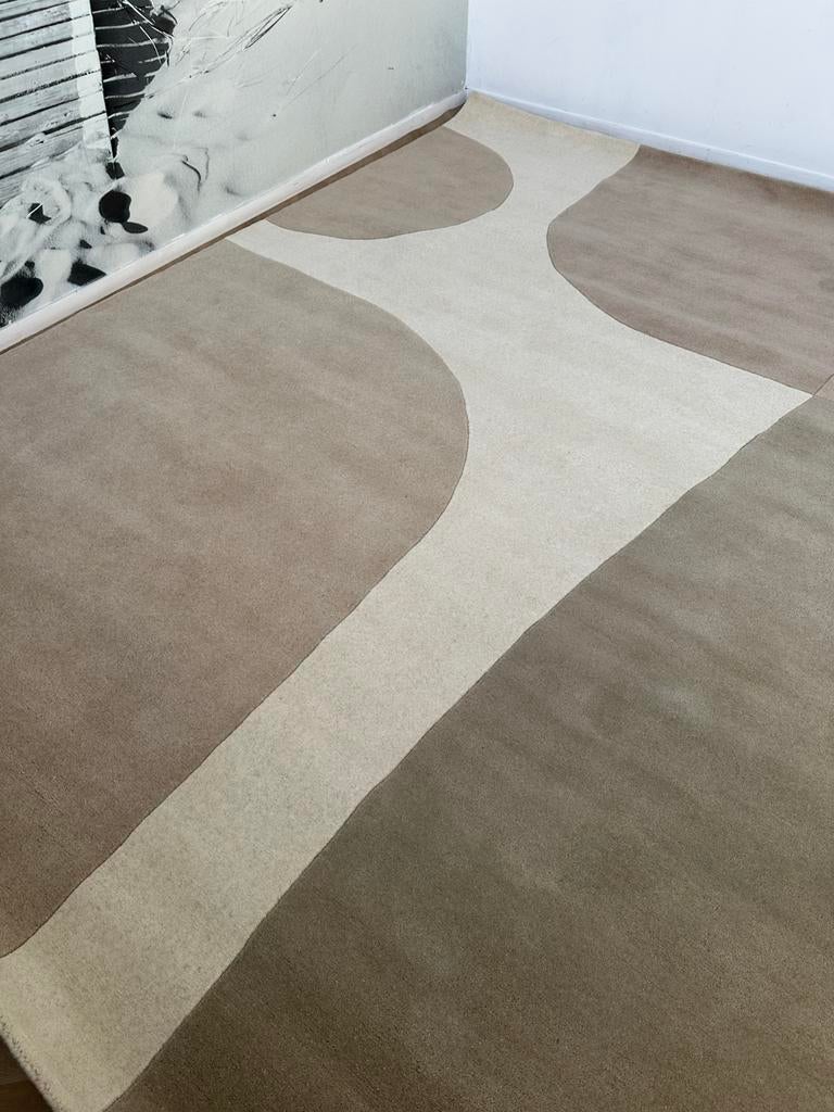 Brinker Ascento Lipari wol 240/340 XXL beige, Ophalen of Verzenden, 200 cm of meer, Rechthoekig, Nieuw