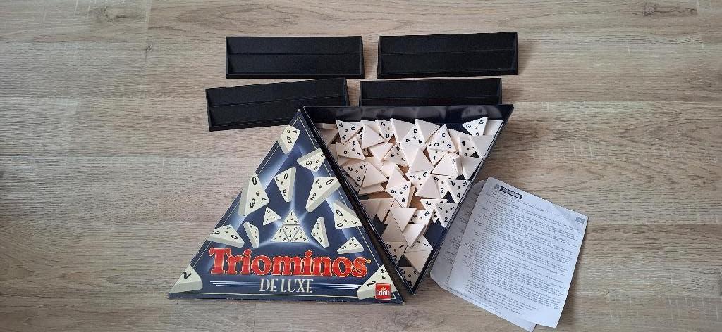 Triominos deluxe - compleet, Een of twee spelers, Ophalen of Verzenden, Goliath