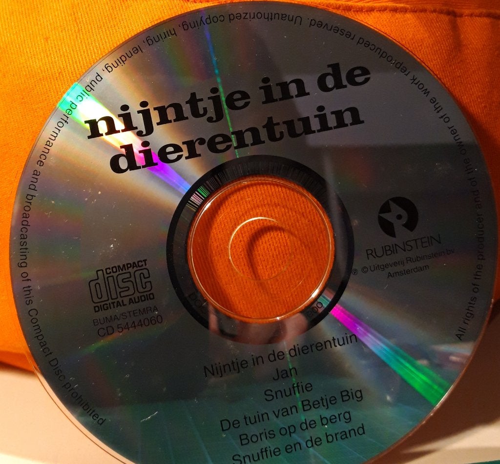 Nijntje in de dierentuin - Krasvrije CD (zonder infopapier), Ophalen of Verzenden, Zo goed als nieuw, Verhaal of Sprookje, 3 tot 5 jaar