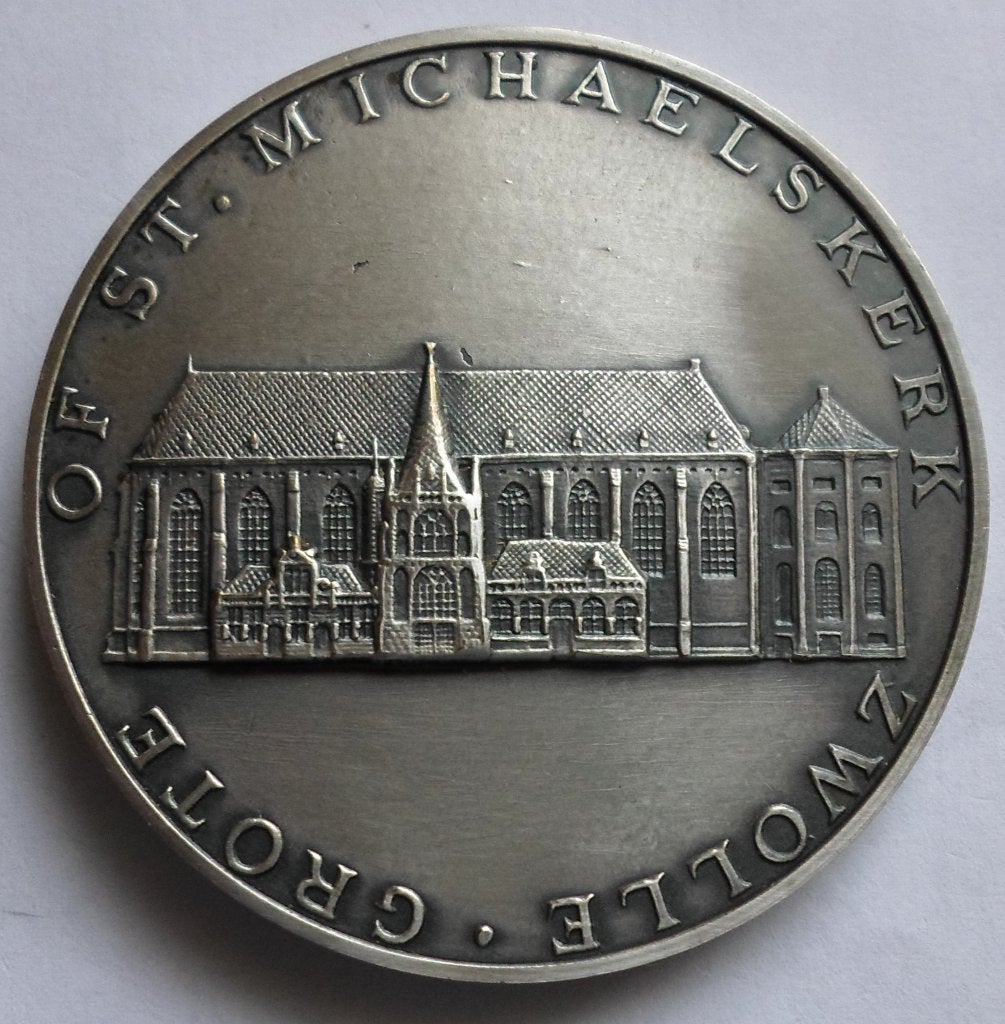 Zwolle restauratie grote- of St. Michaëlskerk 1996., Verzenden, Overige materialen, Nederland